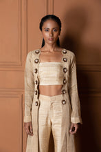 Load image into Gallery viewer, Long Jacket with Trouser and Bustier
